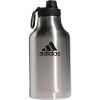 imageadidas 2 Liter 62 Oz Metal Water Bottle HotCold DoubleWalled Insulated 188 Stainless SteelStainless SteelBlack