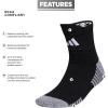 imageadidas 5Star Team Cushioned High Quarter Socks 20 1PairBlackWhite