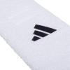 imageadidas Football Team Towel Dries Hands StaysinPlace with Hook and Loop ClosureWhiteBlack2