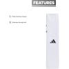 imageadidas Football Team Towel Dries Hands StaysinPlace with Hook and Loop ClosureWhiteBlack2