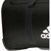 imageadidas Team XL 2 Wheel Duffel Bag BlackWhite One SizeBlackWhite