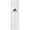 imageadidas Football Team Towel Dries Hands StaysinPlace with Hook and Loop Closure White One SizeWhite