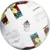 imageadidas Adult MLS Competition Match Ball Replica Soccer BallWhiteSolar YellowPower Blue