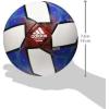 imageadidas Capitano Soccer BallWhiteBlackFootball BlueActive Red