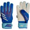 imageadidas Match Predator Fingersave Goalie GlovesBright RoyalBliss BlueWhite