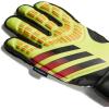 imageadidas Match Predator Fingersave Goalie GlovesSolar YellowBlackSolar Red