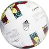 imageadidas Adult MLS Competition Match Ball Replica Soccer BallWhiteSolar YellowPower Blue