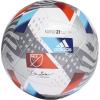 imageadidas MLS Training BallWhiteIron MetallicSilver MetallicPantone