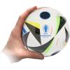 imageadidas UnisexAdult EURO24 Mini Soccer Ball WhiteBlackGlory Blue 1