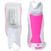 imageadidas UnisexChild Tiro Match Shin GuardsWhiteTeam Shock PinkWhite