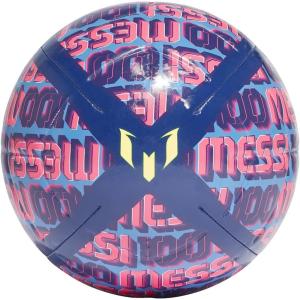 imageadidas Unisex Messi Club Soccer BallVictory BlueFocus BlueShock PinkSolar Yellow