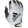 imageadidas Scorchlight 6 Youth Receiver GlovesWhiteBlack