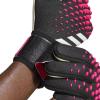 imageadidas UnisexAdult League Goalie Predator GlovesBlackWhiteTeam Shock Pink