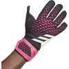 imageadidas UnisexAdult League Goalie Predator GlovesBlackWhiteTeam Shock Pink