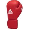 imageadidas Velcro IBA Boxing Gloves for Training Punching and Boxing  for Men and WomenRed