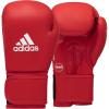 imageadidas Velcro IBA Boxing Gloves for Training Punching and Boxing  for Men and WomenRed