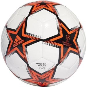 imageAdidas UnisexAdult Finale 21 Club Soccer BallWhiteBlackSolar Red