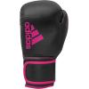 imageAdidas Boxing Gloves  Hybrid 80  for Boxing Kickboxing MMA Bag Training ampamp Fitness  Boxing Gloves for Men Women ampamp KidsBlackShock Pink