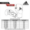 imageadidas Unisexs Boxing Gloves Men Women Kids Sparring Training Hybrid Black 10 ozBlack