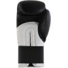 imageadidas Unisexs Boxing Gloves Men Women Kids Sparring Training Hybrid Black 10 ozBlack