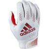 imageadidas Adizero 11 Adult Football Receiver GlovesWhiteRed