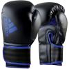 imageadidas Boxing Gloves  Hybrid 80  for Boxing Kickboxing MMA Bag Training ampamp Fitness  Boxing Gloves for Men ampamp Women  Weight 14 oz BlackBlue