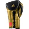 imageAdidas Tilt 350 Pro with Lace Closure  with New Tilt Technology  for Men Women Unisex  Sustainable Vegan Leather Boxing Kickboxing MMA Training GlovesBlackGold Met