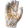 imageadidas Freak 60 Padded Receiver Football Gloves04  White  Metallic Gold