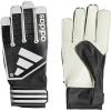 imageadidas UnisexChild Tiro Club Goalkeeper GlovesBlackWhiteBlack