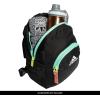 imageadidas Linear Mini Backpack Black 105 inch x85 inch x425 inchBlackPulse Mint GreenSemi Coral Fusion Pink