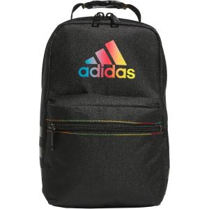 imageadidas Santiago 2 Insulated Lunch Bag BlackWhite One SizeBlack Rainbow