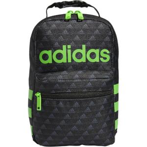 imageadidas Santiago 2 Insulated Lunch Bag BlackWhite One SizeBos Mini Monogram BlackLucid Lime Green