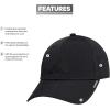 imageadidas Mens Gameday Structured Stretch Fit Hat Flexible Athletic Sports Cap Black40 LargeXLarge