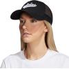 imageadidas Womens Mesh Back Snapback Cap Adjustable Fit Trucker HatBlackWhite