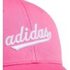 imageadidas Womens Mesh Back Snapback Cap Adjustable Fit Trucker HatPulse Magenta PinkWhite