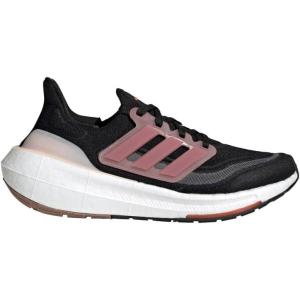 imageadidas Womens Ultraboost Light Running Shoes SneakerBlackPink StrataGrey