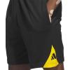 imageadidas Mens Badge of Sport ShortsBlackCrew Yellow