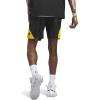 imageadidas Mens Badge of Sport ShortsBlackCrew Yellow