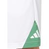 imageadidas Mens Badge of Sport ShortsWhitePreloved Green