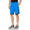 imageadidas Mens Badge of Sport ShortsDark Gray HeatherPurple Tint