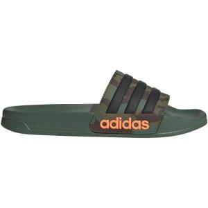 imageadidas UnisexAdult Adilette Shower Slide SandalBlackBlackScreaming Orange