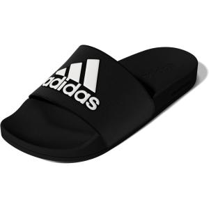 imageadidas UnisexAdult Adilette Shower Slide SandalCore BlackWhiteBlack