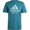imageadidas Mens Mexico Alphaskin Graphic TShirtMystery Green