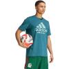 imageadidas Mens Mexico Alphaskin Graphic TShirtMystery Green