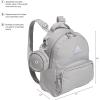 imageadidas Must Have Mini Backpack Small Festivals and Travel BlackWhite One SizeGrey TwoWhiteSilver Metallic