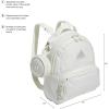 imageadidas Must Have Mini Backpack Small Festivals and Travel BlackWhite One SizeOff WhitePutty Grey