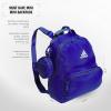 imageadidas Must Have Mini Backpack Small Festivals and Travel BlackWhite One SizeSemi Lucid Blue