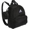imageadidas Must Have Mini Backpack Small Festivals and Travel BlackWhite One SizeBlackWhite