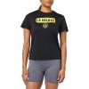 imageadidas Womens La Galaxy Short Sleeve PreGame TShirtBlackLa Gallaxy