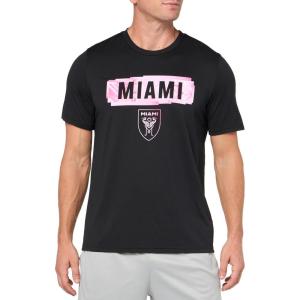 imageadidas Mens Inter Miami Cf Short Sleeve PreGame TShirtBlackClub Inter De Futbol Miami